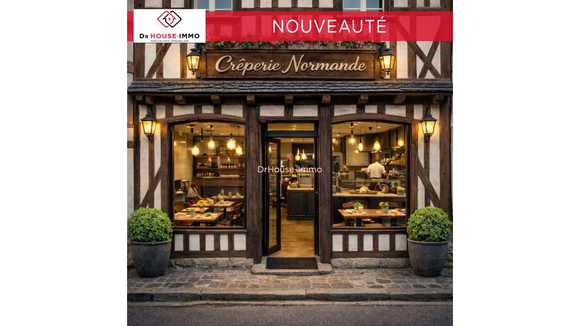 Crêperie + murs de 150m² à vendre à Pont Audemer