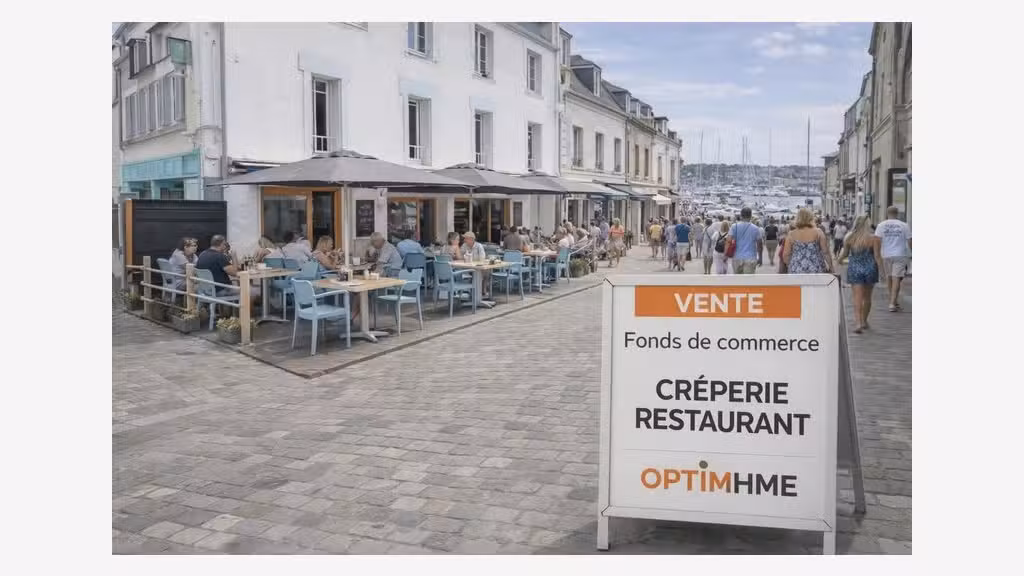 AV crêperie restaurant idéalement placé Port Louis