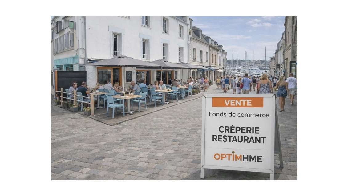 AV crêperie restaurant idéalement placé Port Louis