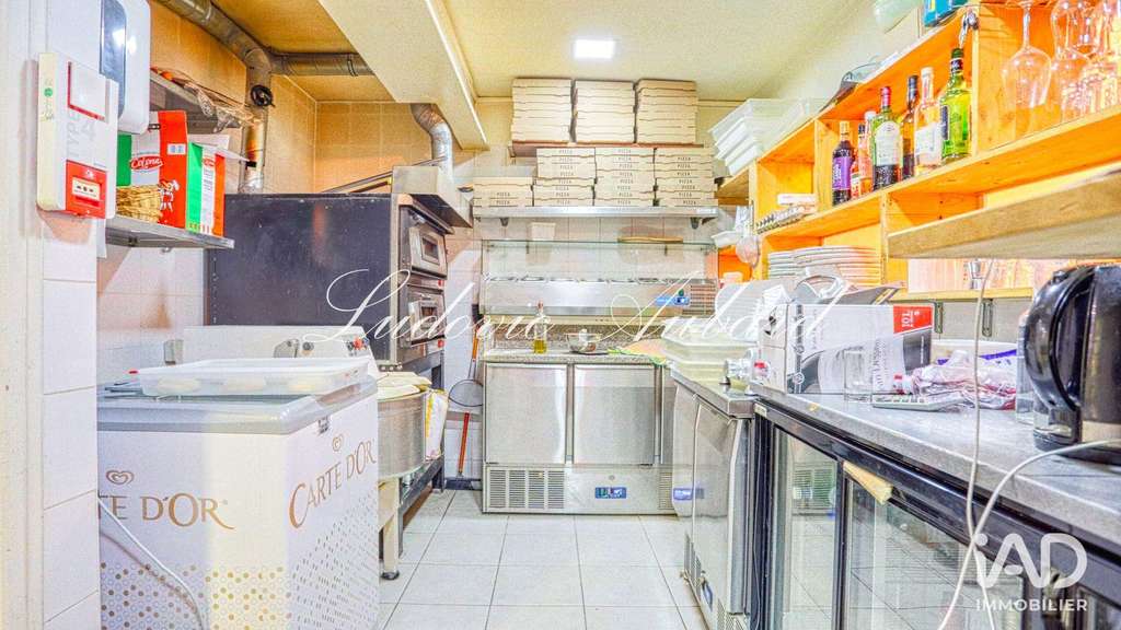 Vente pizzeria terrasse clé en main à Sannois
