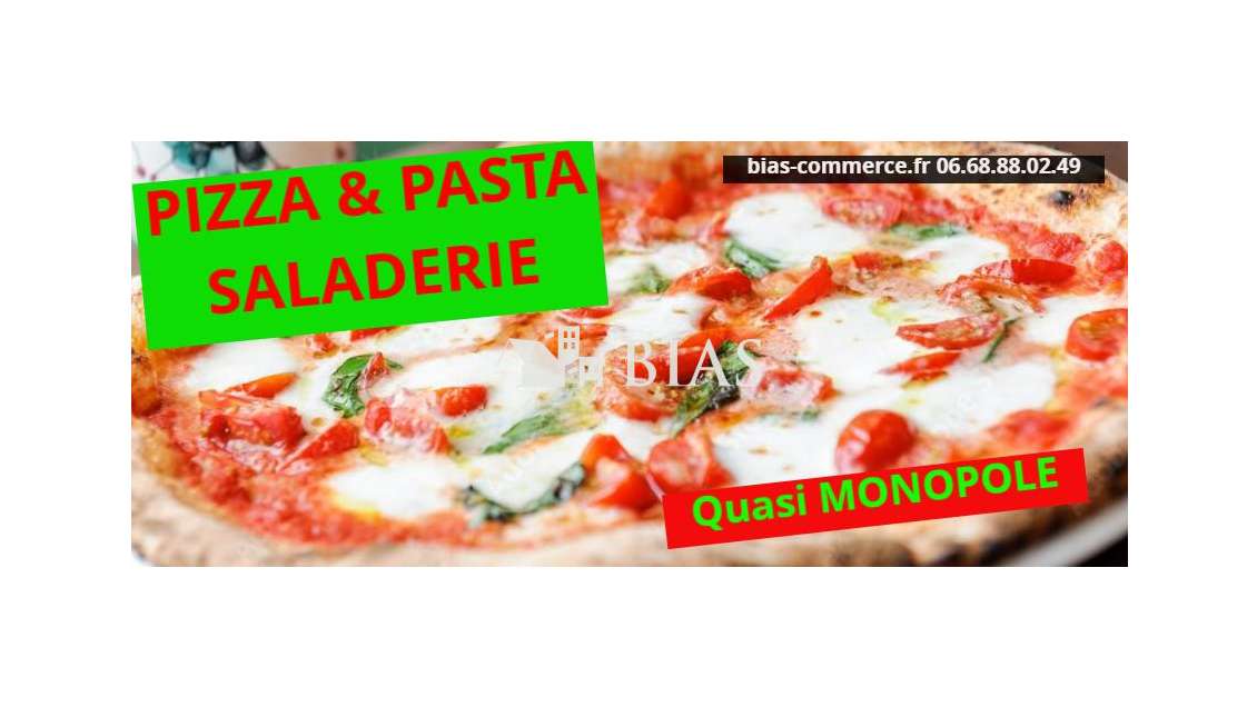 Vente restaurant pizza & pasta saladerie dept 76