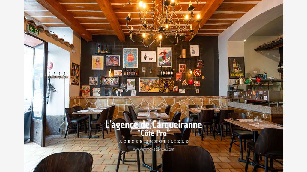 FONDS DE COMMERCE PIZZERIA 90 m² AVEC FOUR A BOIS