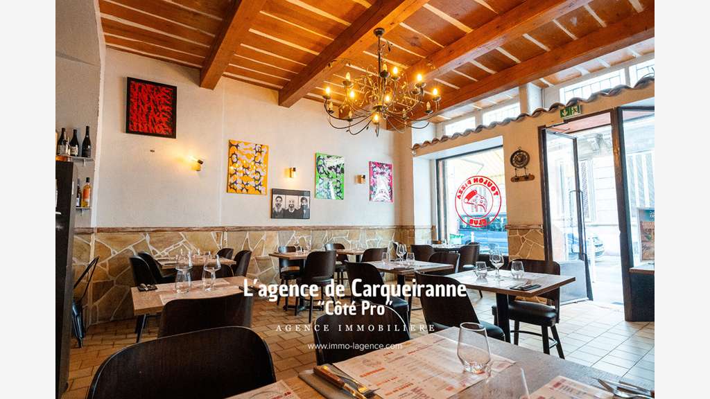 FONDS DE COMMERCE PIZZERIA 90 m² AVEC FOUR A BOIS