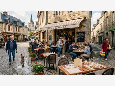 Vente crêperie terrasse empl N°1 dept Morbihan