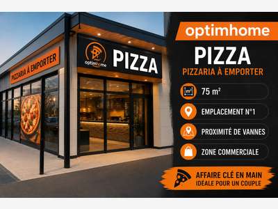 Vente pizzeria à emporter empl N°1 à Vannes