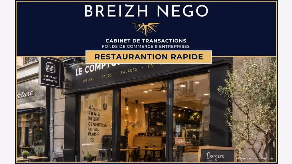 A vendre pizzéria en sortie de ville du Morbihan