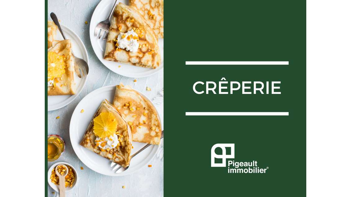 Vente crêperie avec terrasse périphérie de Rennes