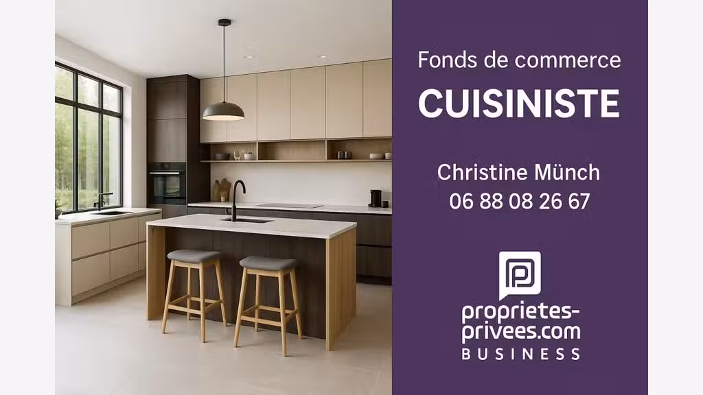 A vendre FDC cuisiniste franchisé secteur Chambly