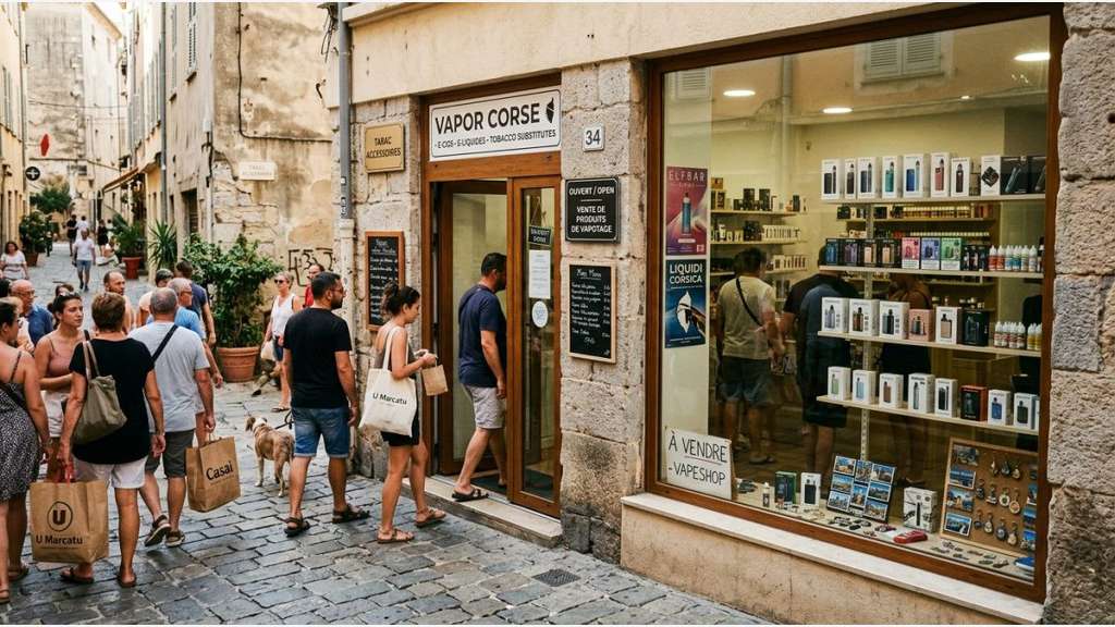 A vendre boutique vaposhop et souvenirs à Ajaccio