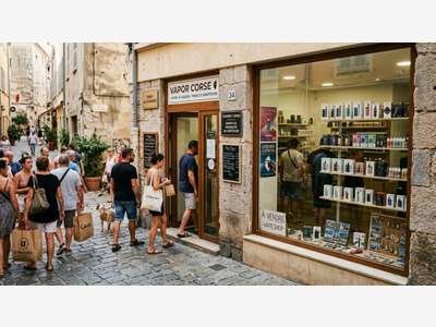 A vendre boutique vaposhop et souvenirs à Ajaccio