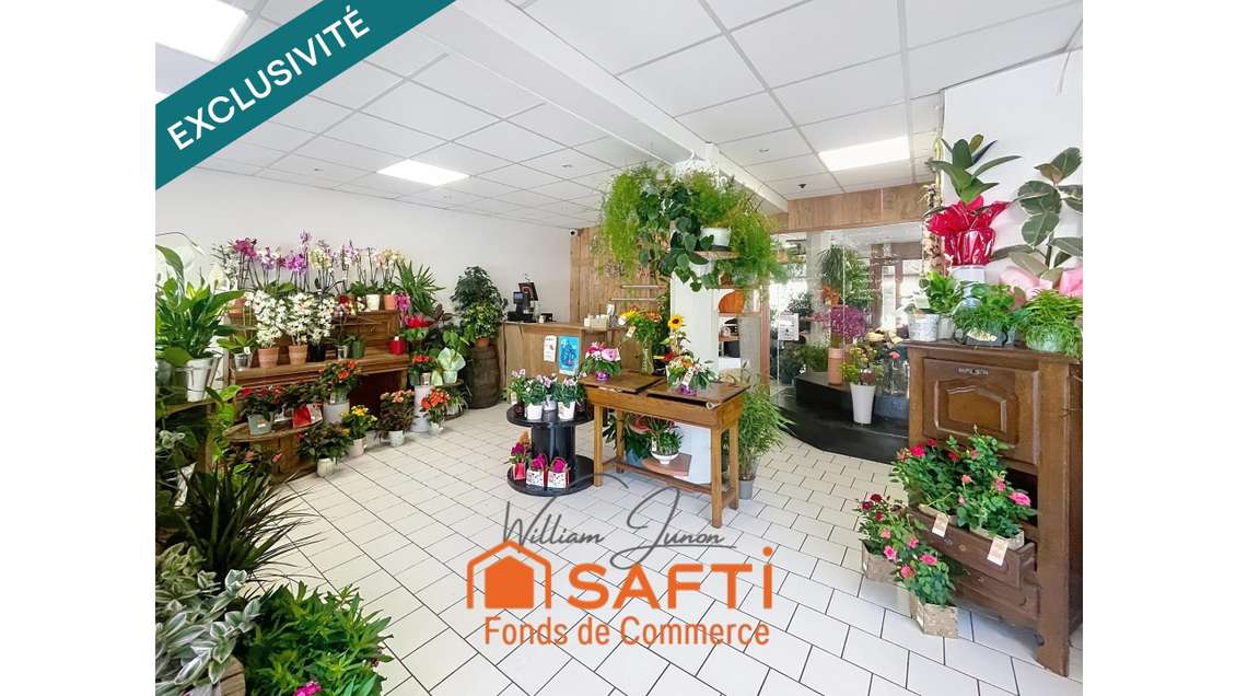 Vente FDC fleuriste à Aurec-Sur-Loire empl idéal