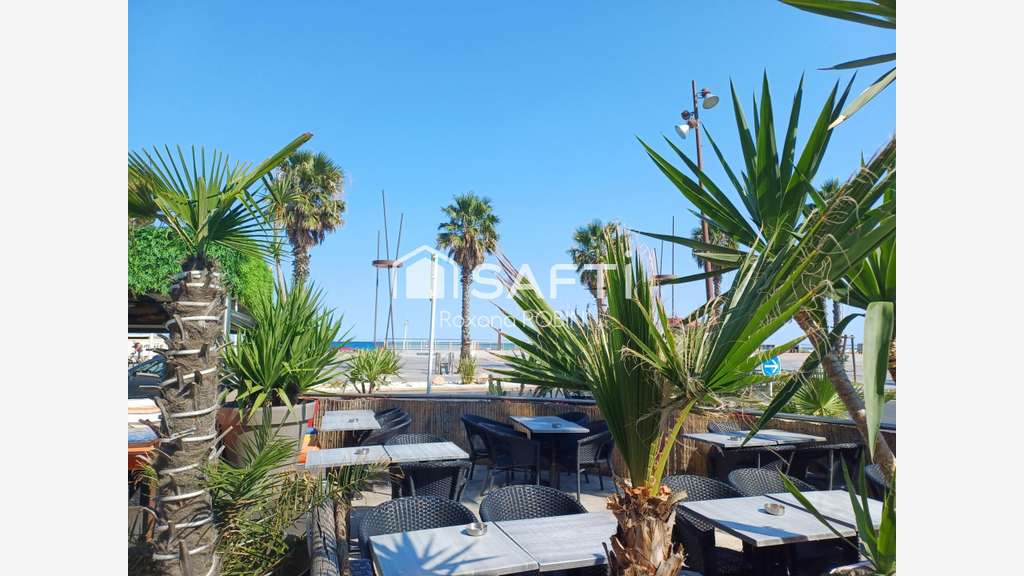 Vente restaurant à Canet en Roussillon bord de mer