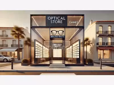 FDC optique à vendre Cannes secteur commerçant