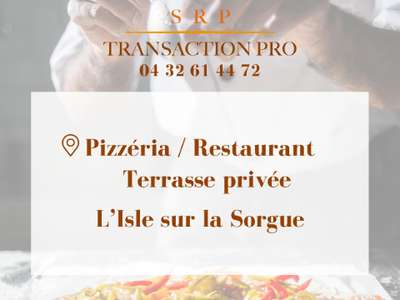 Vente Crêperie - Pizzeria à L'Isle-sur-la-Sorgue
