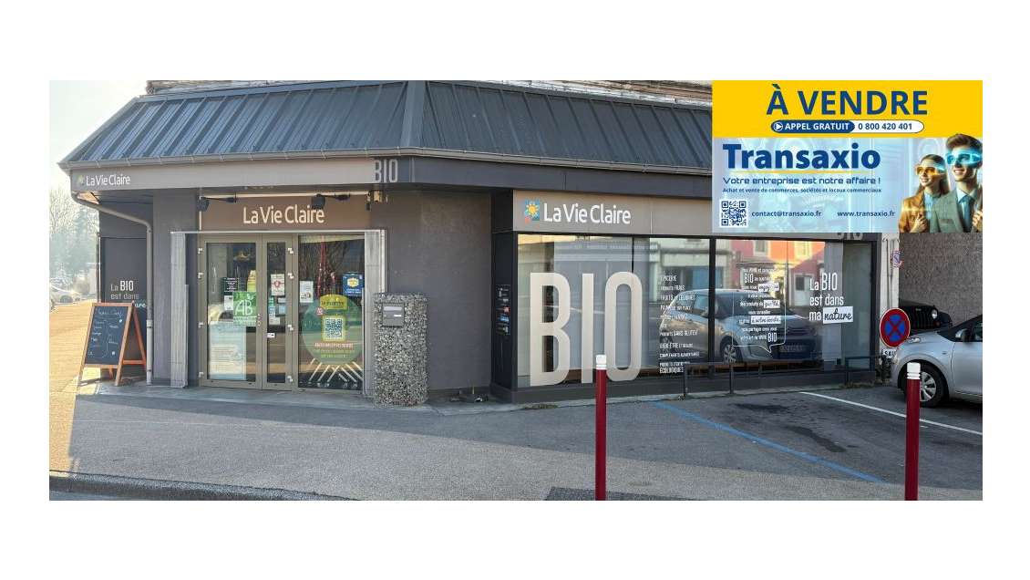 Supérette bio à vendre à l'Isle sur le Doubs
