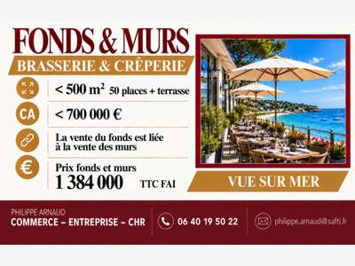 Vente brasserie 200m² à La Roche-sur-Yon face mer