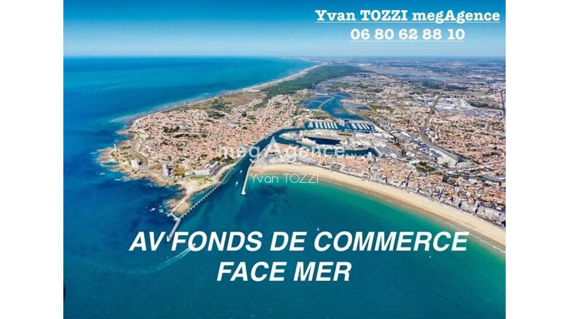 Vente restaurant bar aux Sables d’Olonne Remblai