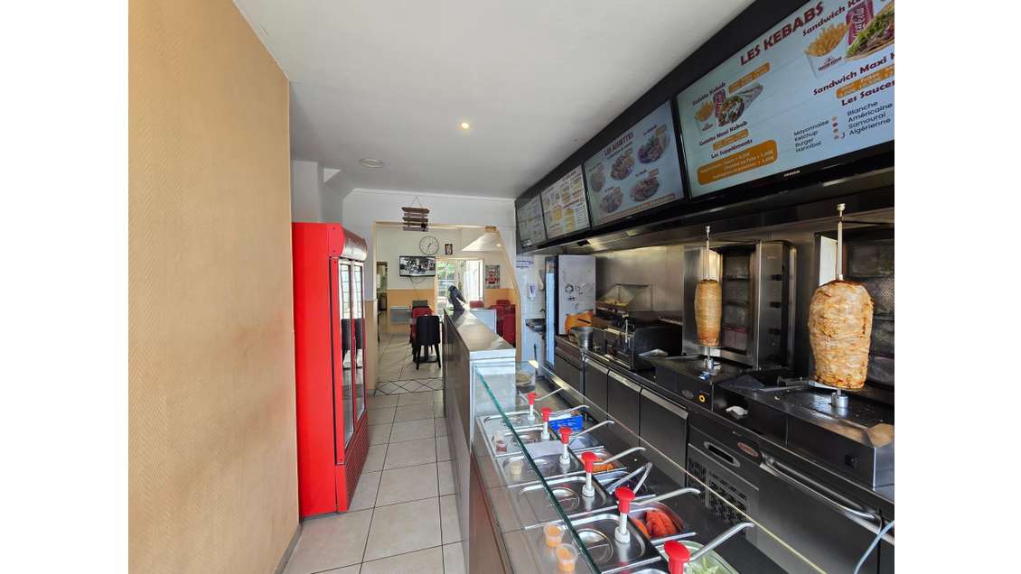 A vendre fonds de commerce kebab 49m² à Lomme