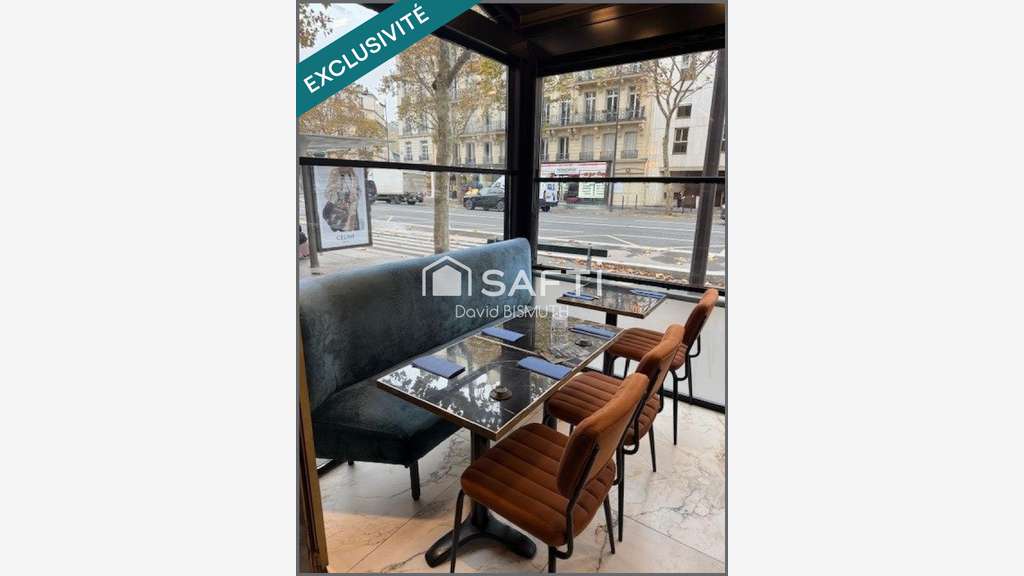 Vente restaurant à Paris 75017 Avenue des Ternes