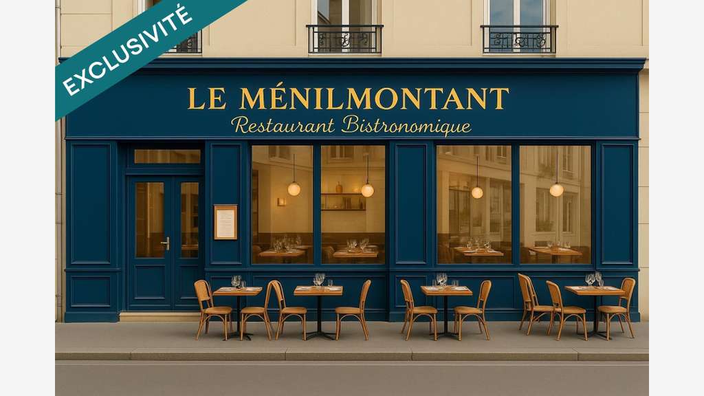 Cède restaurant / droit au bail Paris Ménilmontant