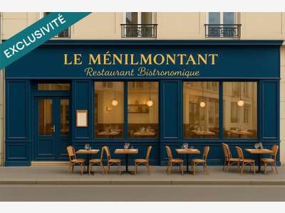Cède restaurant / droit au bail Paris Ménilmontant