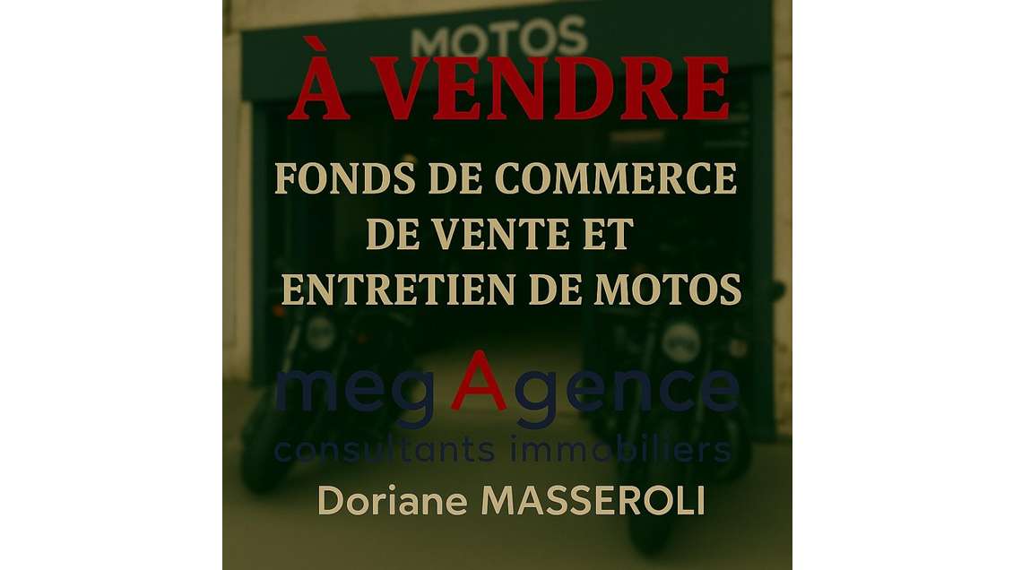 Vente fonds de commerce motos axe Cholet-Nantes