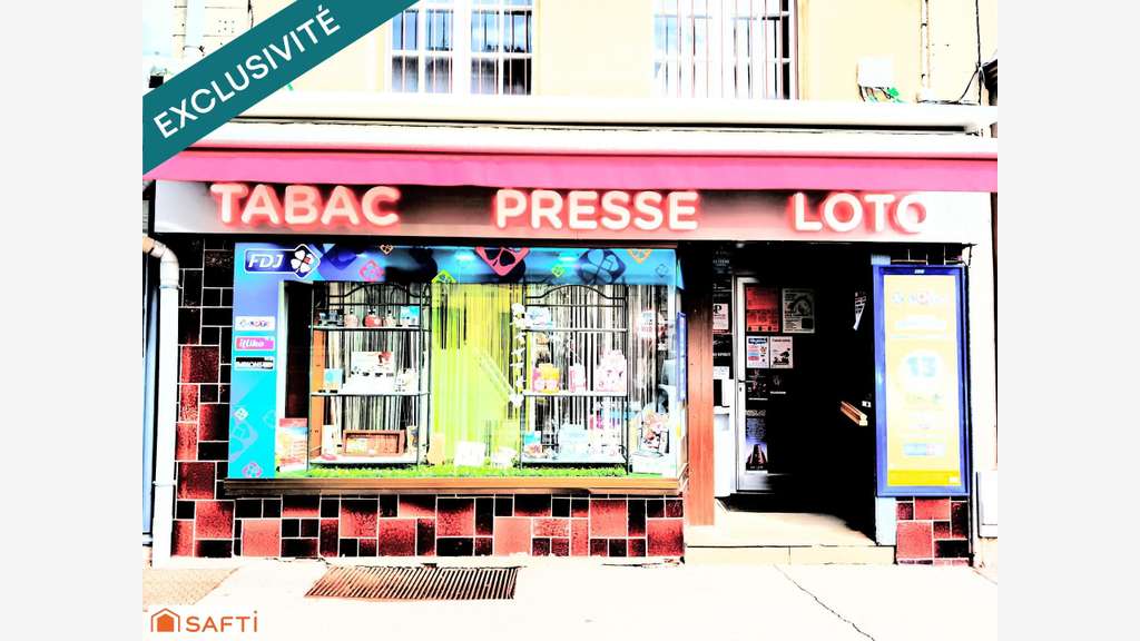 Cède superbe FDC tabac presse loto dept Vosges