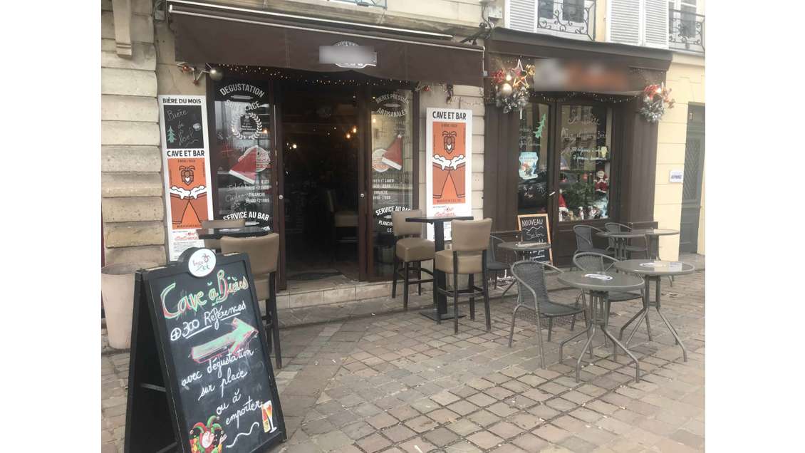 Vente bar à bières cave à vins St-Germain-en-Laye
