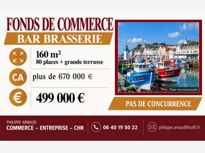 A vendre bar restaurant Saint-Gilles-Croix-De-Vie