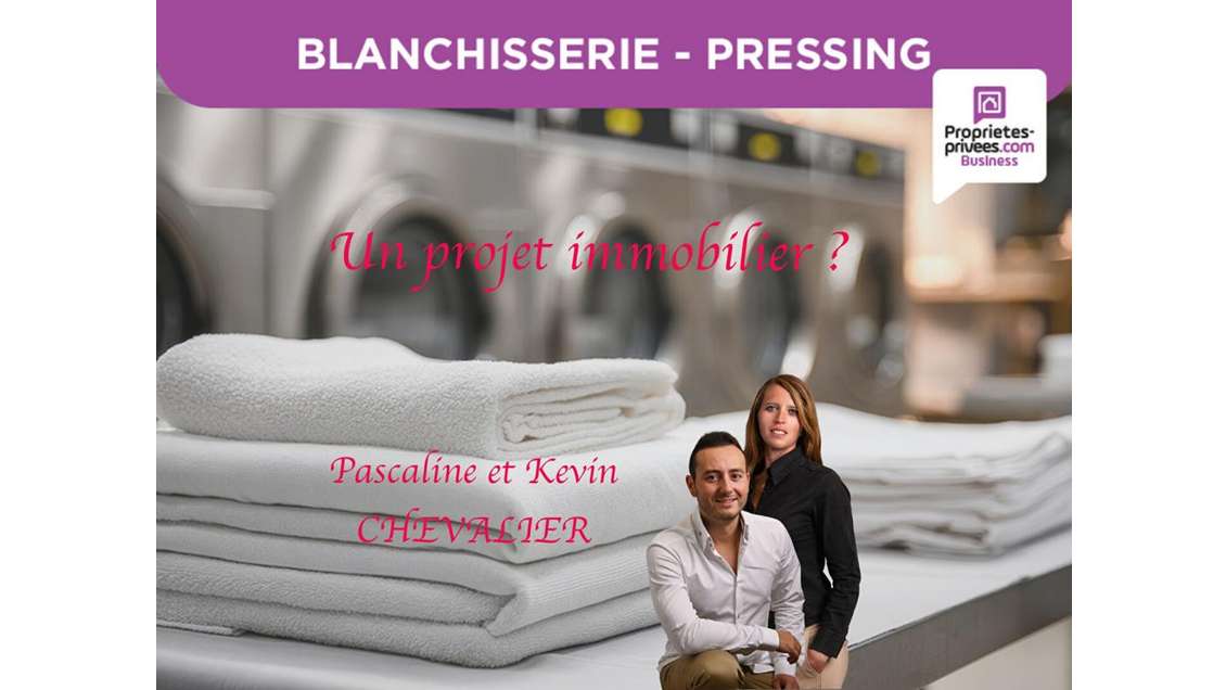 Vente blanchisserie pressing à Salon de Provence