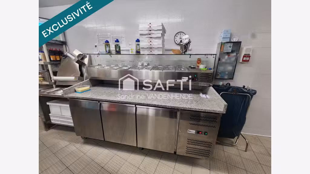 A vendre bar restaurant 140m² à Urcel empl strat