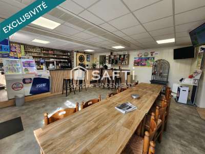 A vendre bar restaurant 140m² à Urcel empl strat