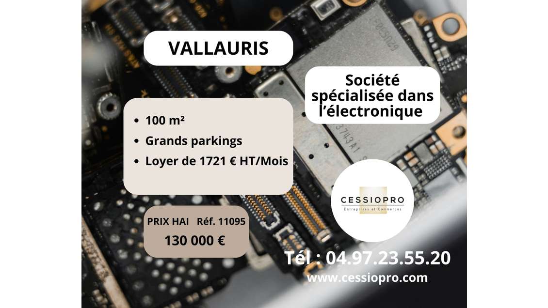 AV FDC spécialisé dans l'électronique à Vallauris