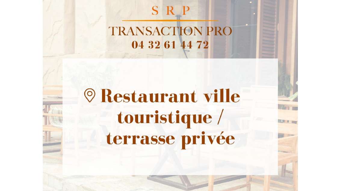 Cède restaurant glacier 285m² I'Isle-sur-la-Sorgue