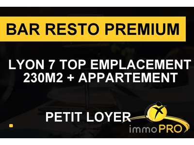 Vente Restaurant à Lyon 7e