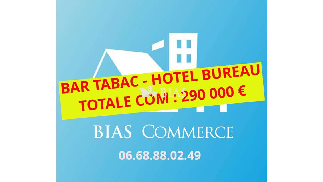 Vente bar tabac FDJ + hôtel/bureau en Eure