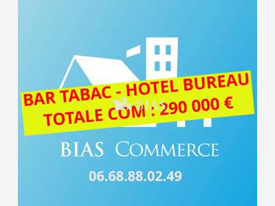Vente bar tabac FDJ + hôtel/bureau en Eure