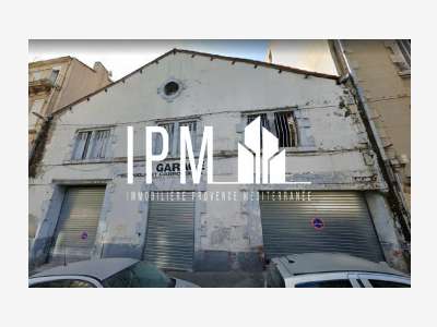 Vend entrepôt 712m² à Marseille 03 Saint Mauront