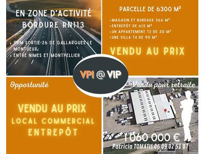 Vente Locaux d'activités - Entrepôts à Vergèze