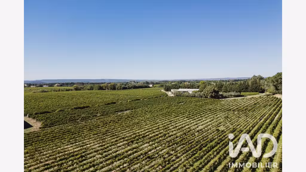 Vente domaine viticole bio de 8 ha à Visan