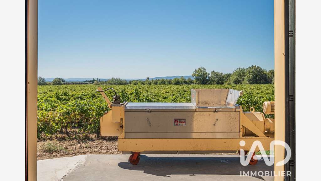 Vente domaine viticole bio de 8 ha à Visan