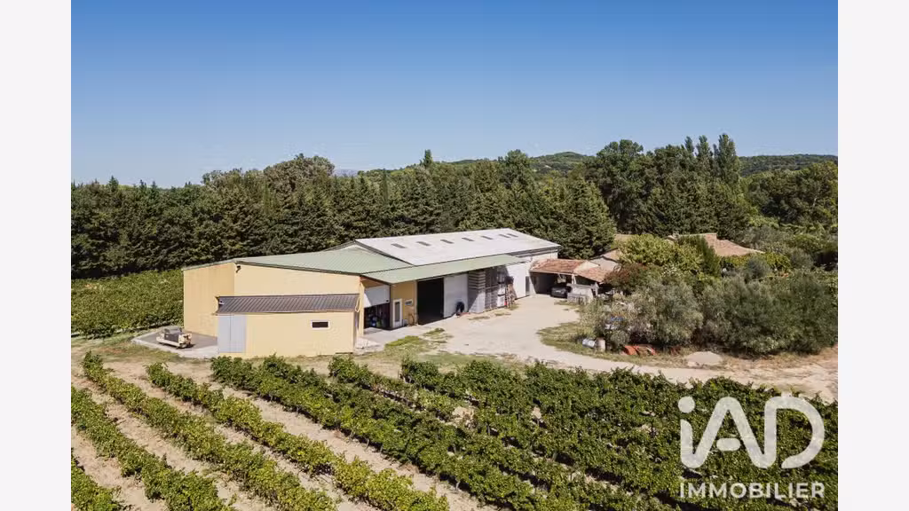 Vente domaine viticole bio de 8 ha à Visan