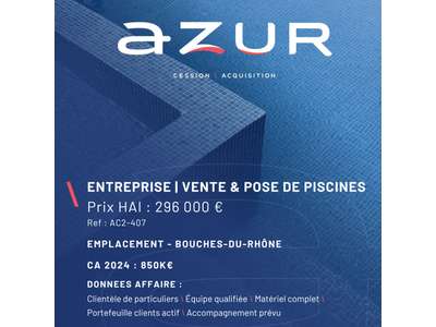 Vente Autres Production et Bâtiment dans les Bouches-du-Rhône