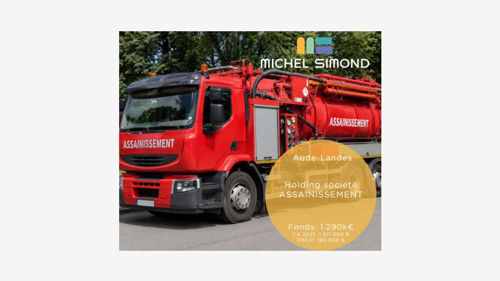 Vente groupe majeur assainissement en Occitanie