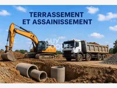 Vente FDC terrassement assainissement à Montauban