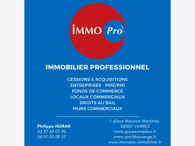 Vente FDC menuiserie alu-pvc en ZI dept Morbihan