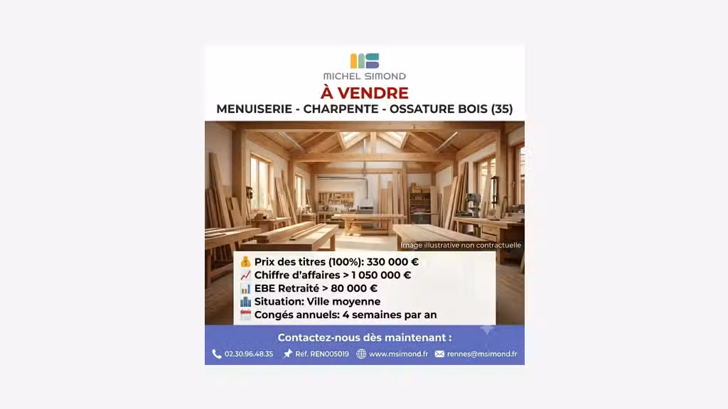 AV FDC menuiserie charpente ossature bois dept 35