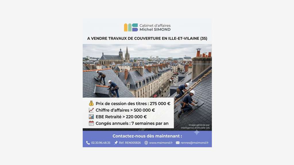 FDC travaux de couverture en Ille-et-Vilaine (35)