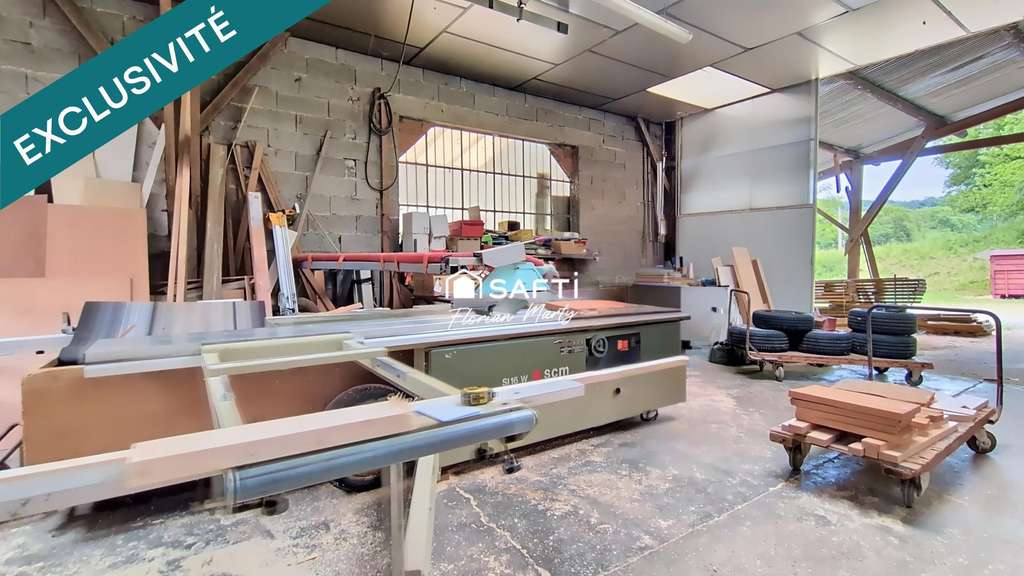 Vente atelier commercial menuiserie au Mas-d'Azil