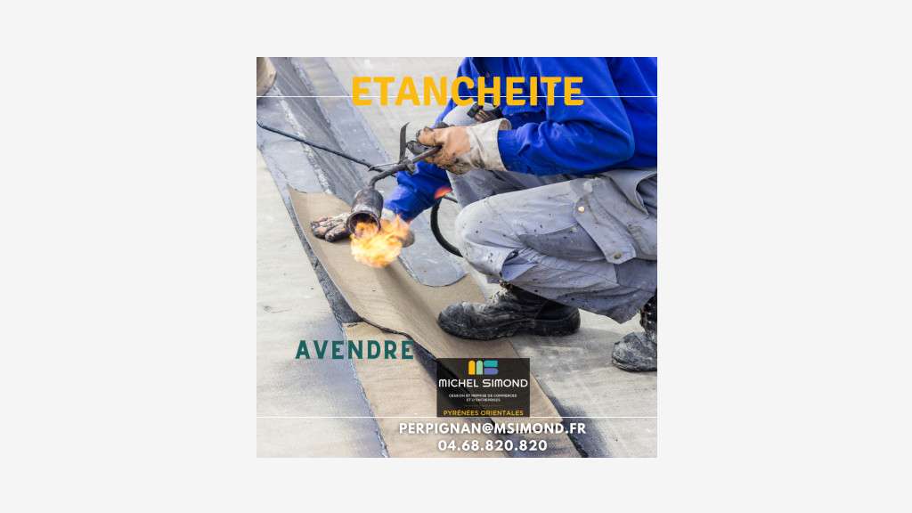 Vente PME couverture/charpente Pyrénées-Orientales